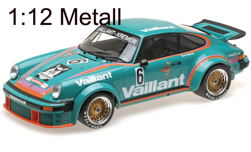 Porsche 911 934 1976 DRM Norisring Bob WOLLEK Vailant 1:12 Porsche 911 934 1976 DRM Norisring Bob WOLLEK Vailant 1:12